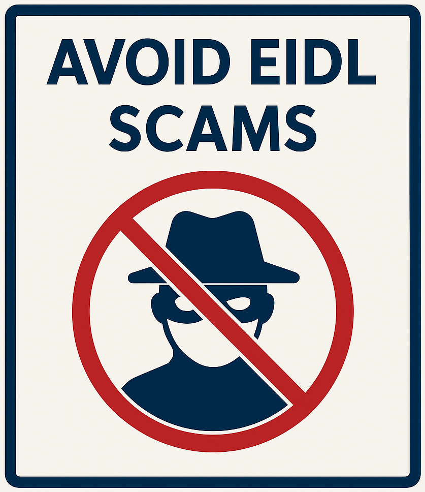AVOID EIDL SCAMMERS